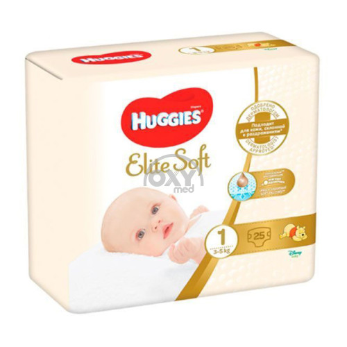 product-Bolalar tagliklari Huggies Elite Soft, o'lcham 1, № 25